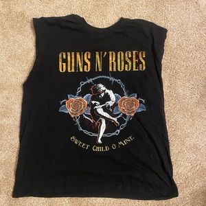 Guns n roses cut off tank
